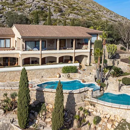De Lujo Con Vistas Al Mar Villa Pollenca